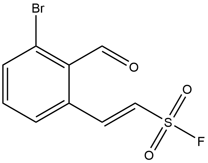 Ethenesulfonyl fluoride, 2-(3-bromo-2- 结构式