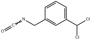 Benzene, 1-(dichloromethyl)-3-(isocyanatomethyl)- Structure