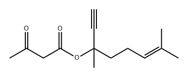 Butanoic acid, 3-oxo-, 1-ethynyl-1,5-dimethyl-4-hexen-1-yl ester