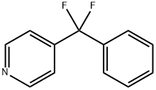 4-(difluoro(phenyl)methyl)pyridine Structure