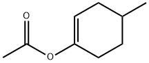1-Cyclohexen-1-ol, 4-methyl-, 1-acetate Structure