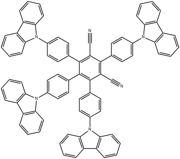 2243126-49-8 [1,1':2',1''-Terphenyl]-3',5'-dicarbonitrile, 4,4''-di-9H-carbazol-9-yl-4',6'-bis[4-(9H-carbazol-9-yl)phenyl]-
