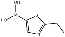 Boronic acid, B-(2-ethyl-5-thiazolyl)-,2243376-54-5,结构式