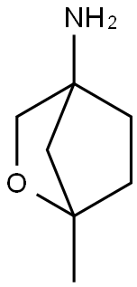 2-Oxabicyclo[2.2.1]heptan-4-amine, 1-methyl- Struktur