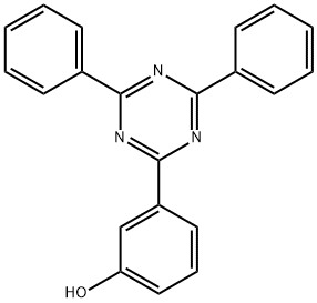3-(4,6-二苯基-1,3,5-三嗪-2-基)苯酚, 2245128-70-3, 结构式