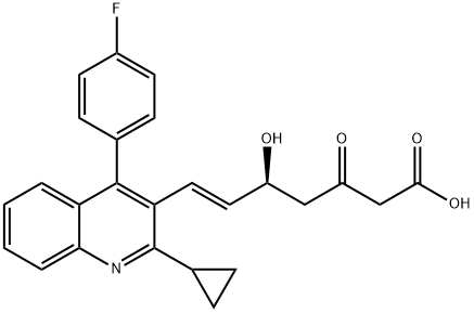 Pitavastatin 3-Oxo SodiuM Struktur
