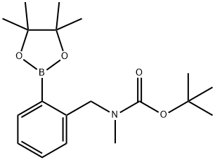 2246590-15-6 叔丁基甲基(2-(4,4,5,5-四甲基-1,3,2-二氧杂硼杂环戊烷-2-基)苄基)氨基甲酸酯