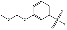 3-(methoxymethoxy)benzene-1-sulfonyl fluoride Struktur