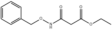 Propanoic acid, 3-oxo-3-[(phenylmethoxy)amino]-, ethyl ester 结构式