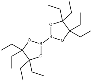 4,4,4',4',5,5,5',5'-octaethyl-2,2'-bi(1,3,2-dioxaborolane) Structure