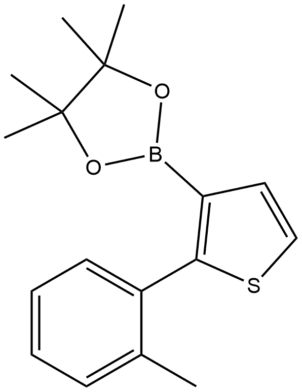 4-4-5-5-tetramethyl-2-2-2-methylphenyl-3-thienyl-1-3-2
