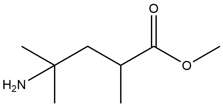 2248313-86-0 methyl 4-amino-2,4-dimethylpentanoate