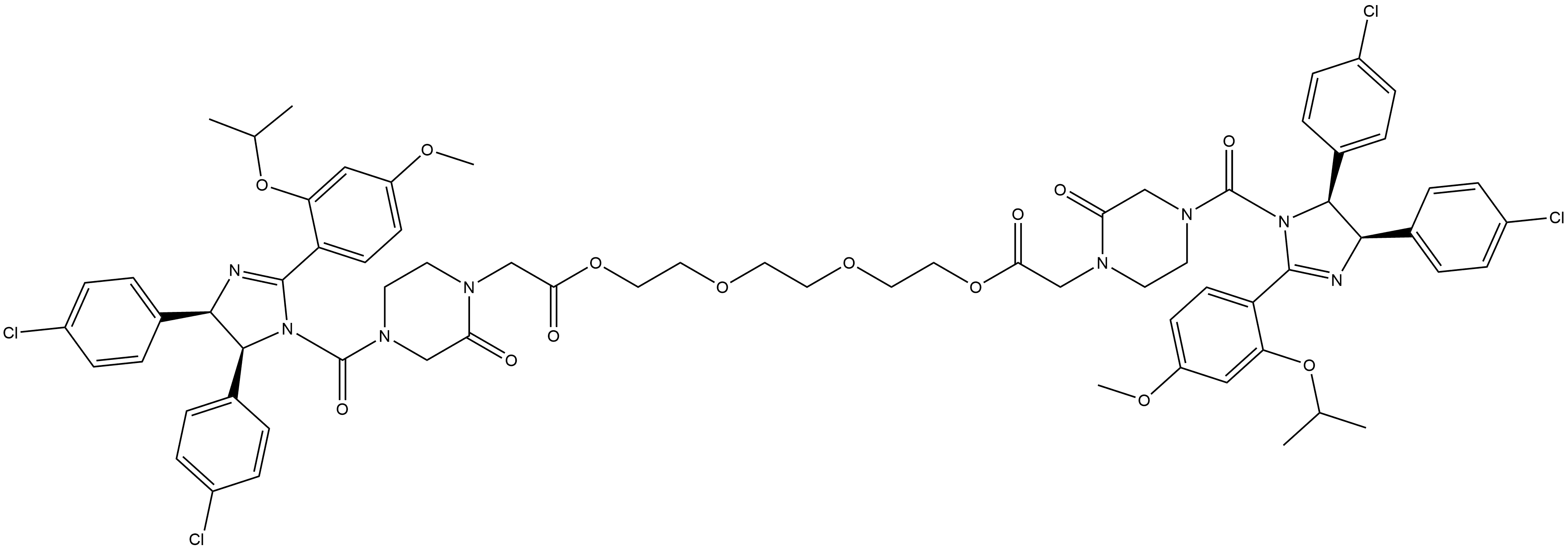 PROTAC MDM2 Degrader-4, 2249750-24-9, 结构式