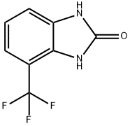 4-(三氟甲基)-1,3-二氢-2H-苯并[D]咪唑-2-酮, 2251-78-7, 结构式