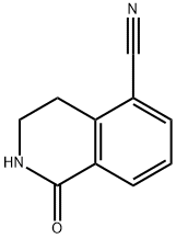 1-氧代-1,2,3,4-四氢异喹啉-5-腈, 2251007-82-4, 结构式