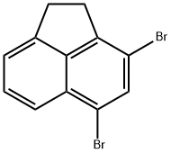 Acenaphthylene, 3,5-dibromo-1,2-dihydro- Structure