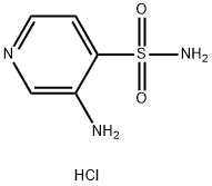 4-Pyridinesulfonamide, 3-amino-, hydrochloride (1:1) Struktur