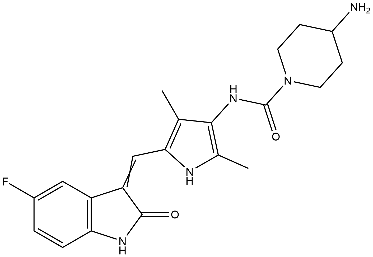 Vorolanib Impurity 55 Struktur