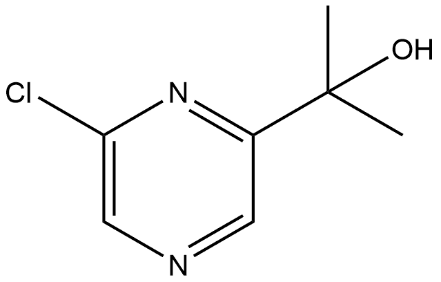 2-(6-Chloropyrazin-2-yl)propan-2-ol,2254337-61-4,结构式
