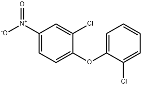 Benzene, 2-chloro-1-(2-chlorophenoxy)-4-nitro- Struktur