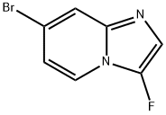 Imidazo[1,2-a]pyridine, 7-bromo-3-fluoro- Structure