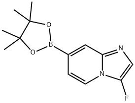 Imidazo[1,2-a]pyridine, 3-fluoro-7-(4,4,5,5-tetramethyl-1,3,2-dioxaborolan-2-yl)-
