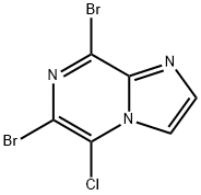 Imidazo[1,2-a]pyrazine, 6,8-dibromo-5-chloro-|6,8-二溴-5-氯咪唑并[1,2-A]吡嗪