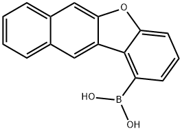 萘并[2,3-B]苯并呋喃-1-硼酸,2261008-21-1,结构式