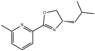 Pyridine, 2-[(4S)-4,5-dihydro-4-(2-methylpropyl)-2-oxazolyl]-6-methyl-,2266555-80-8,结构式