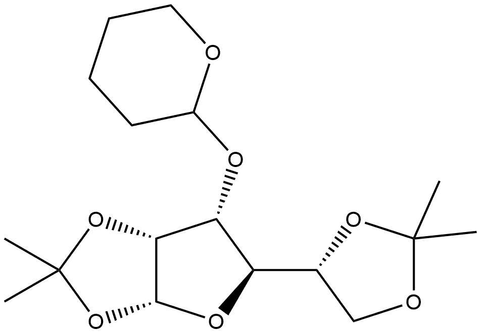 α-D-Allofuranose, 1,2:5,6-bis-O-(1-methylethylidene)-3-O-(tetrahydro-2H-pyran-2-yl)-