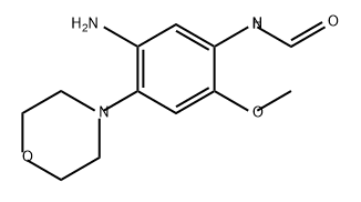 Formamide, N-[5-amino-2-methoxy-4-(4-morpholinyl)phenyl]-|