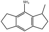 3-甲基-1,2,3,5,6,7-六氢-S-INDACEN-4-胺, 2271392-87-9, 结构式