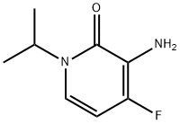 3-氨基-4-氟-1-异丙基吡啶-2(1H)-酮, 2271474-62-3, 结构式