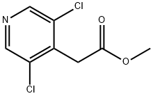 4-Pyridineacetic acid, 3,5-dichloro-, methyl ester,227781-55-7,结构式