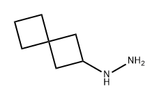 Hydrazine, spiro[3.3]hept-2-yl- Structure