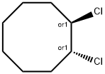 Cyclooctane, 1,2-dichloro-, (1R,2R)-rel- Structure