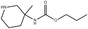 (3-甲基哌啶-3-基)氨基甲酸丙酯,2283209-93-6,结构式