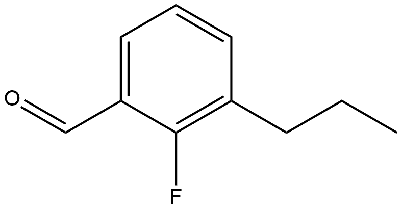 2-Fluoro-3-propylbenzaldehyde Structure