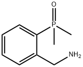 2-(Dimethylphosphinyl)benzenemethanamine Structure