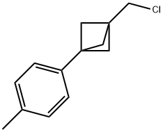 1-(Chloromethyl)-3-(p-tolyl)bicyclo[1.1.1]pentane Structure