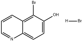 6-Quinolinol, 5-bromo-, hydrobromide (1:1) Struktur