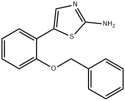 5-(2-(苄氧基)苯基)噻唑-2-胺, 2288345-11-7, 结构式