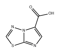 imidazo[2,1-b][1,3,4]thiadiazole-5-carboxylic acid Struktur