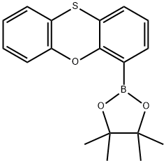 Phenoxathiin-4-boronic acid pinacol ester Structure