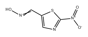 5-Thiazolecarboxaldehyde, 2-nitro-, oxime