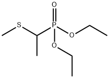 Phosphonic acid, P-[1-(methylthio)ethyl]-, diethyl ester 结构式