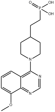 2298391-60-1 Phosphonic acid, P-[2-[1-(8-methoxy-4-quinazolinyl)-4-piperidinyl]ethyl]-