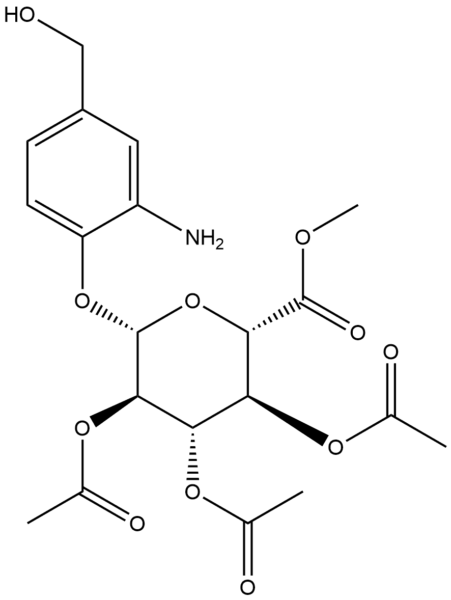 MAC GLUCURONIDE LINKER-2, 229977-57-5, 结构式