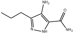 1H-Pyrazole-5-carboxamide, 4-amino-3-propyl- Structure