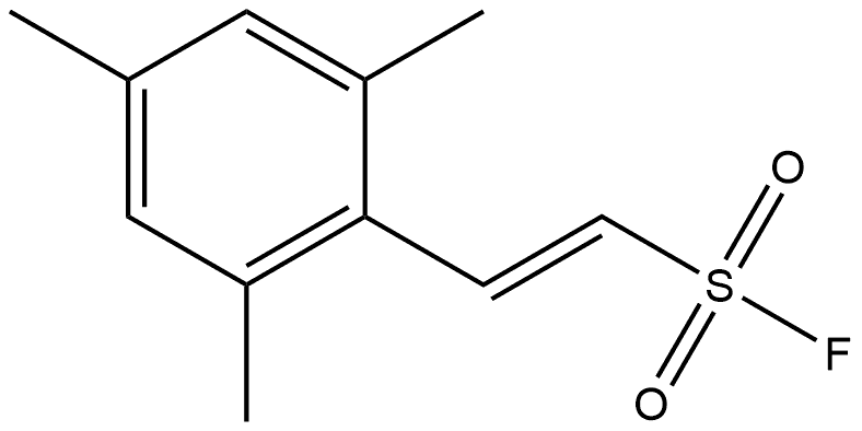 Ethenesulfonyl fluoride, 2-(2,4,6- Structure